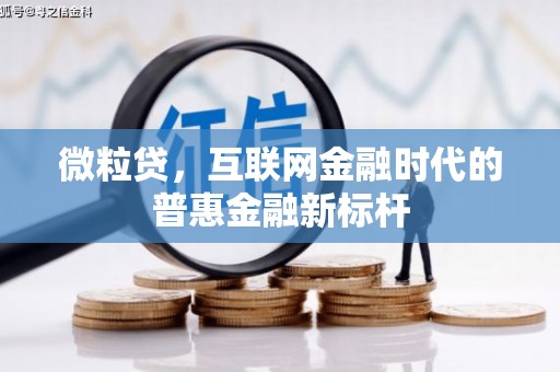 颍泉微粒贷，互联网金融时代的普惠金融新标杆