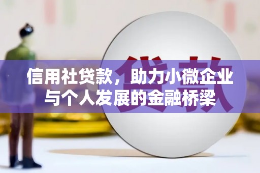 颍泉信用社贷款，助力小微企业与个人发展的金融桥梁