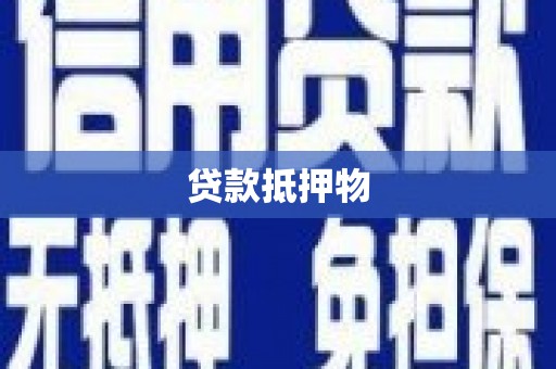 颍泉贷款抵押物