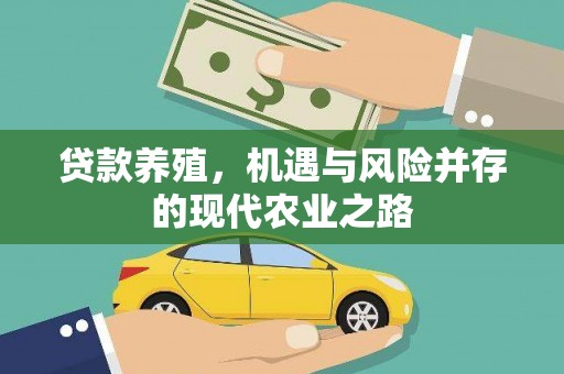 颍泉贷款养殖，机遇与风险并存的现代农业之路