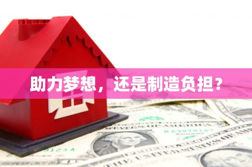颍泉助力梦想，还是制造负担？