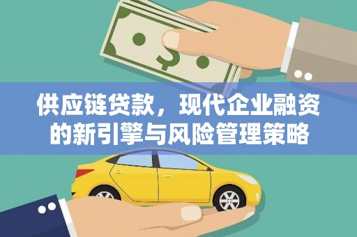 颍泉供应链贷款，现代企业融资的新引擎与风险管理策略