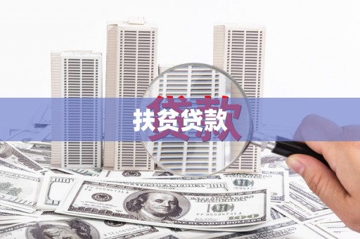 颍泉扶贫贷款