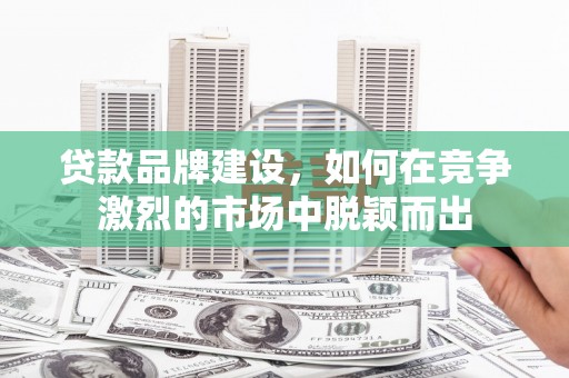 颍泉贷款品牌建设，如何在竞争激烈的市场中脱颖而出