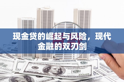 颍泉现金贷的崛起与风险，现代金融的双刃剑