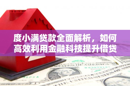 颍泉度小满贷款全面解析，如何高效利用金融科技提升借贷体验