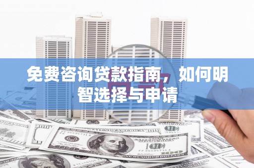 颍泉免费咨询贷款指南，如何明智选择与申请