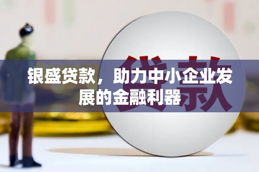 颍泉银盛贷款，助力中小企业发展的金融利器