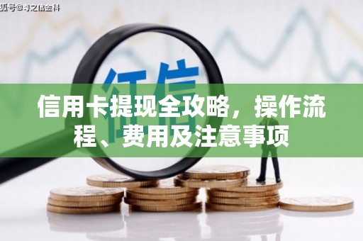 颍泉信用卡提现全攻略，操作流程、费用及注意事项