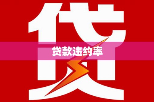 颍泉贷款违约率