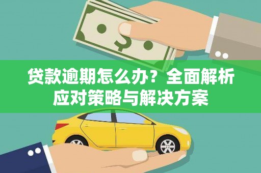 颍泉贷款逾期怎么办？全面解析应对策略与解决方案