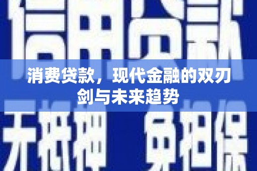 颍泉消费贷款，现代金融的双刃剑与未来趋势