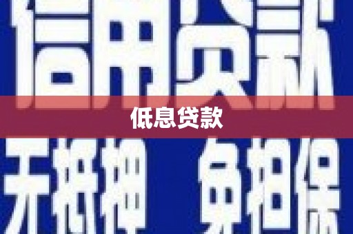 颍泉低息贷款