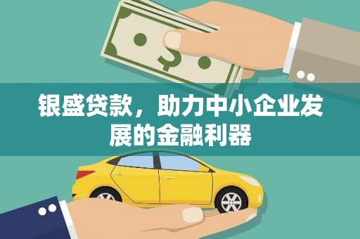 颍泉银盛贷款，助力中小企业发展的金融利器
