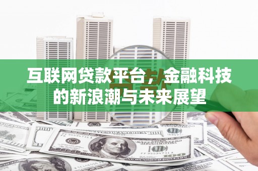 颍泉互联网贷款平台，金融科技的新浪潮与未来展望