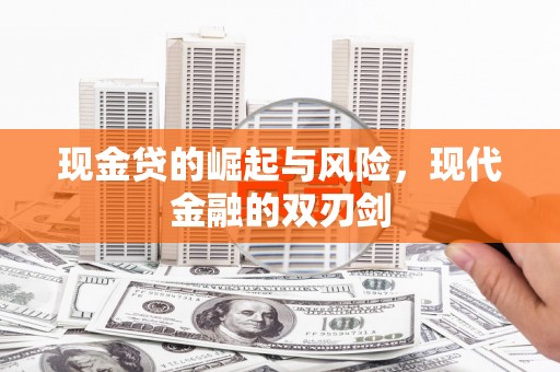 颍泉现金贷的崛起与风险，现代金融的双刃剑