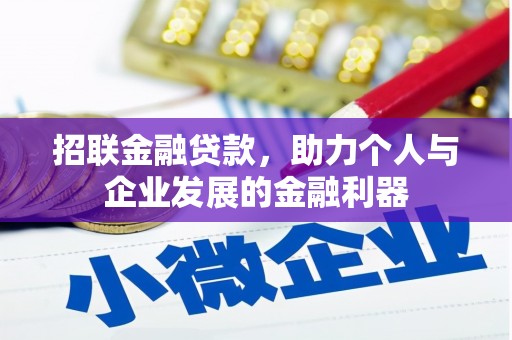 颍泉招联金融贷款，助力个人与企业发展的金融利器