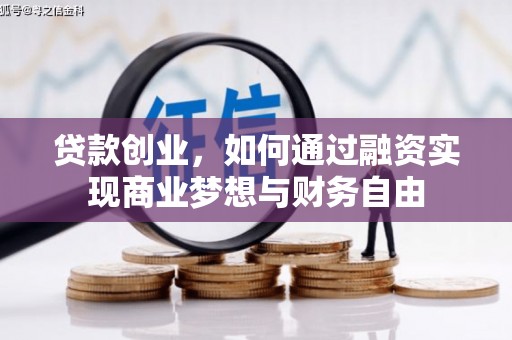 颍泉贷款创业，如何通过融资实现商业梦想与财务自由