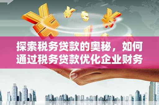颍泉探索税务贷款的奥秘，如何通过税务贷款优化企业财务