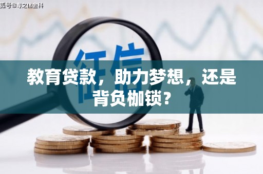 颍泉教育贷款，助力梦想，还是背负枷锁？