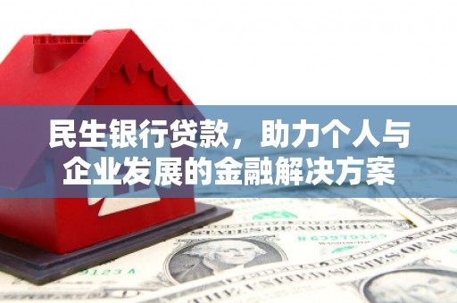 颍泉民生银行贷款，助力个人与企业发展的金融解决方案