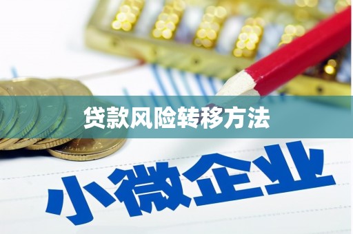 颍泉贷款风险转移方法