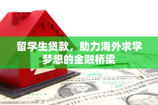 颍泉留学生贷款，助力海外求学梦想的金融桥梁