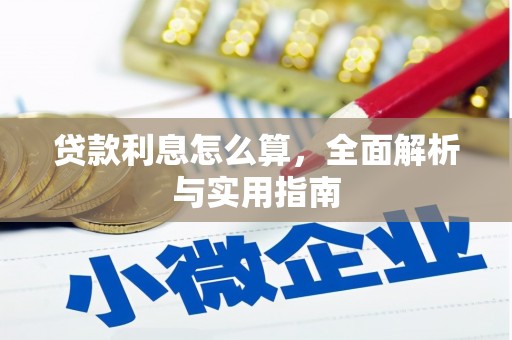 颍泉贷款利息怎么算，全面解析与实用指南