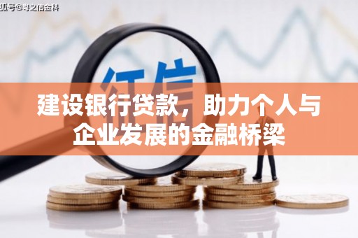 颍泉建设银行贷款，助力个人与企业发展的金融桥梁