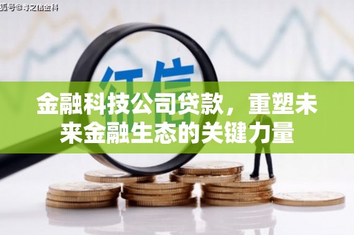 颍泉金融科技公司贷款，重塑未来金融生态的关键力量