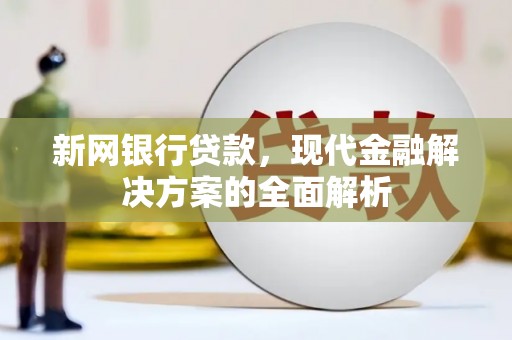 颍泉新网银行贷款，现代金融解决方案的全面解析