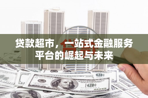 颍泉贷款超市，一站式金融服务平台的崛起与未来