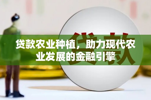 颍泉贷款农业种植，助力现代农业发展的金融引擎