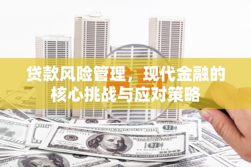 颍泉贷款风险管理，现代金融的核心挑战与应对策略