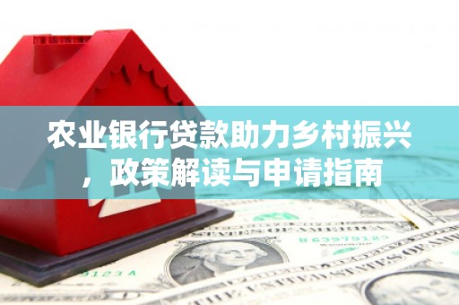 颍泉农业银行贷款助力乡村振兴，政策解读与申请指南