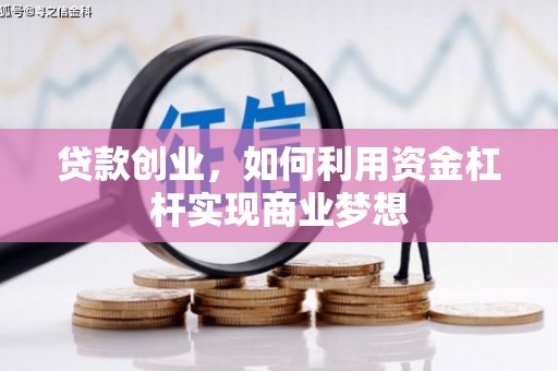 颍泉贷款创业，如何利用资金杠杆实现商业梦想