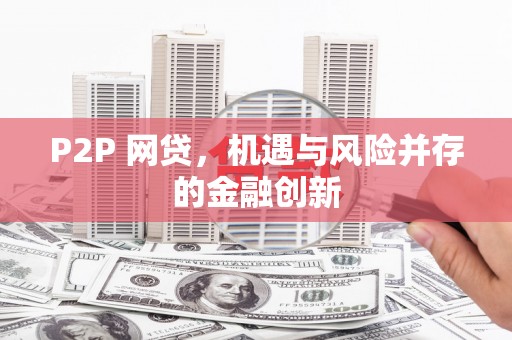 颍泉P2P 网贷，机遇与风险并存的金融创新
