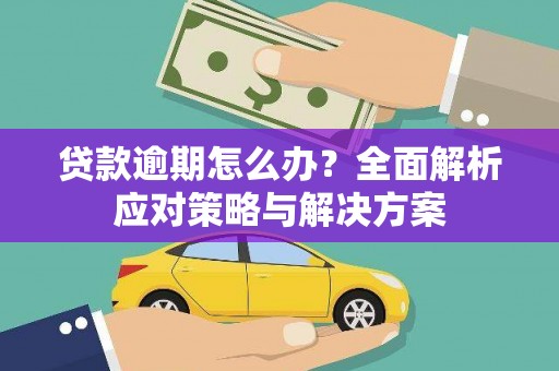 颍泉贷款逾期怎么办？全面解析应对策略与解决方案