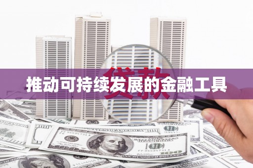 颍泉推动可持续发展的金融工具