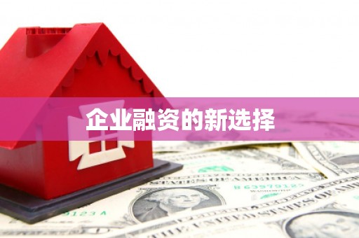 颍泉企业融资的新选择