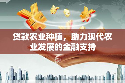 颍泉贷款农业种植，助力现代农业发展的金融支持