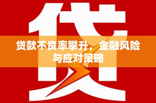 颍泉贷款不良率攀升，金融风险与应对策略